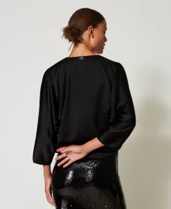 Bolero Aus Satin