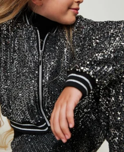 Bomberjacke Mit Alloverpailletten