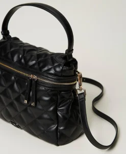 Große Top-Handle-Bag „Cécile“ Mit Steppmotiv