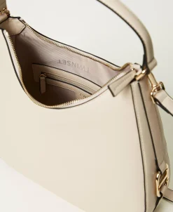 Hobo-Bag Mit „Oval T“-Schnalle