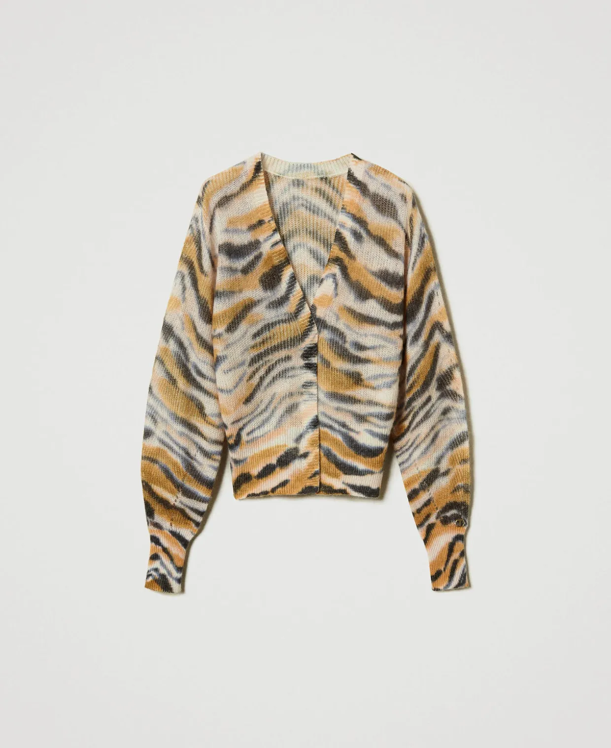 2-in-1-Cardigan Aus Wolle Und Alpaka