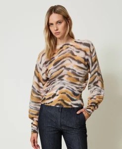 2-in-1-Cardigan Aus Wolle Und Alpaka