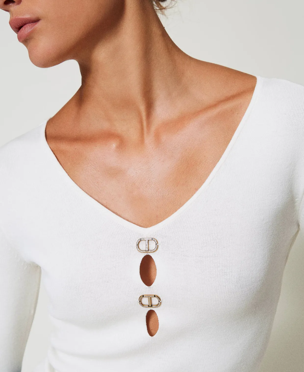 2-in-1-Pullover Mit Oval Ts