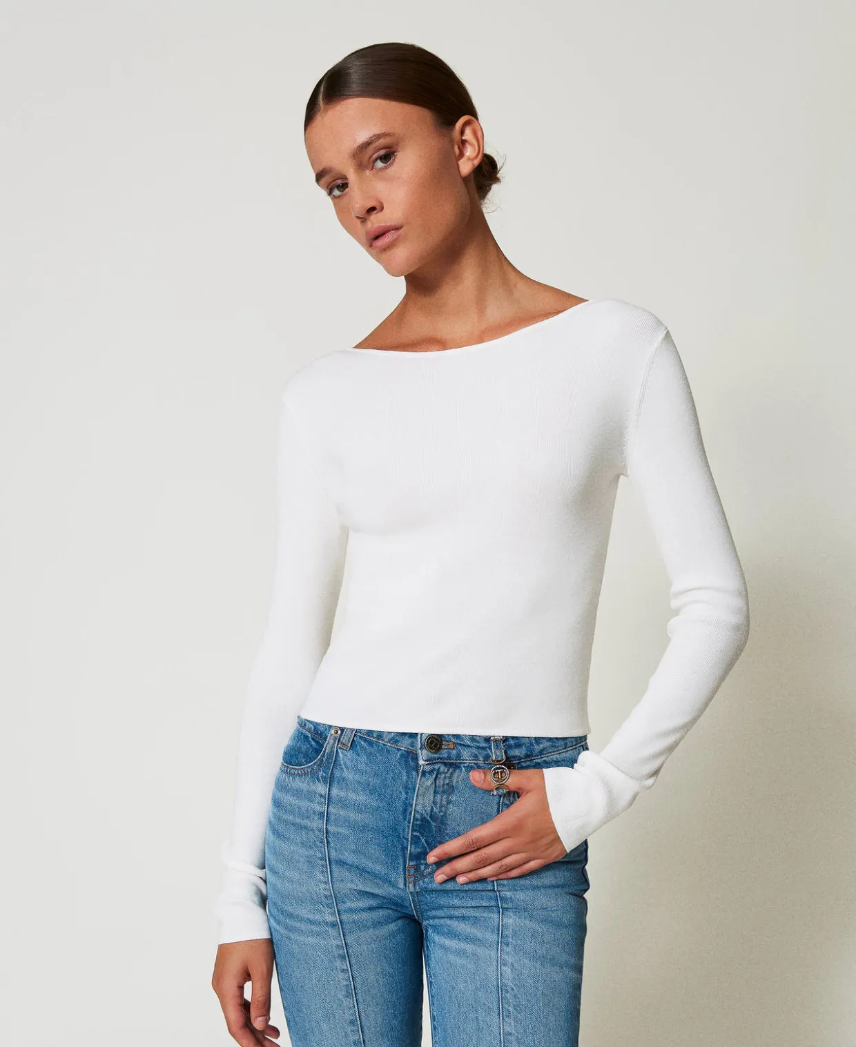 2-in-1-Pullover Mit Oval Ts