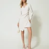 Kurzes Kleid Mit „Oval T“-Kettchen