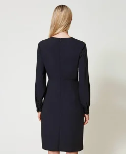 Minikleid Aus Recyceltem Crêpe De Chine