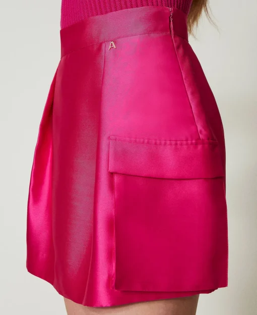 Minirock Aus Mikado-Twill