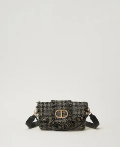 Mittelgroße Umhängetasche „Amie“ Aus Tweed
