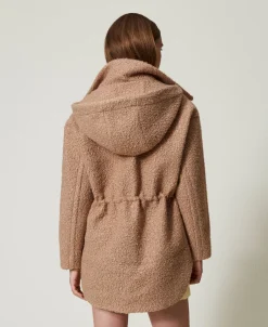 Parka Aus Krausem Tuch