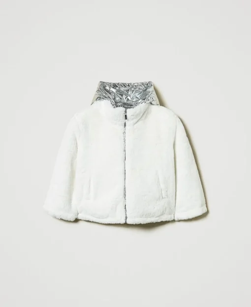 Wendejacke Aus Pelzimitat