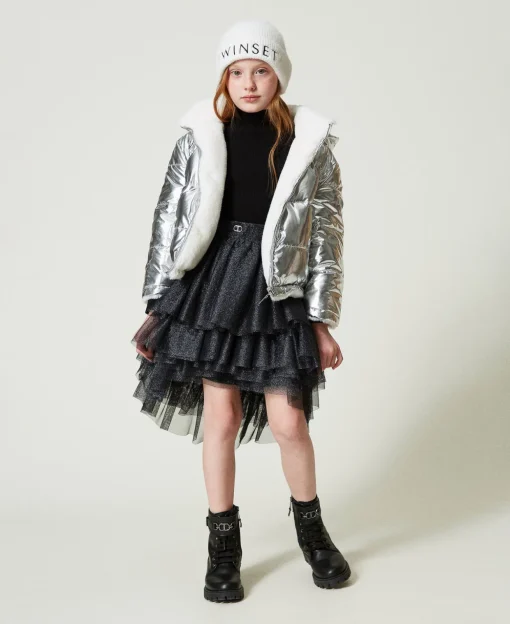 Wendejacke Aus Pelzimitat