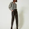 Barrel-Fit-Hose Mit Animalprint