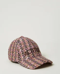Baseballkappe Aus Bouclé