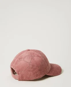 Baseballkappe Aus Samt Mit Oval Ts