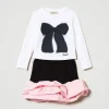 Bedrucktes Shirt Und Volantrock