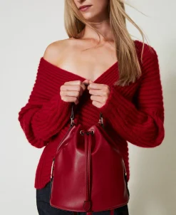 Beuteltasche Mit „Oval T“-Schnalle