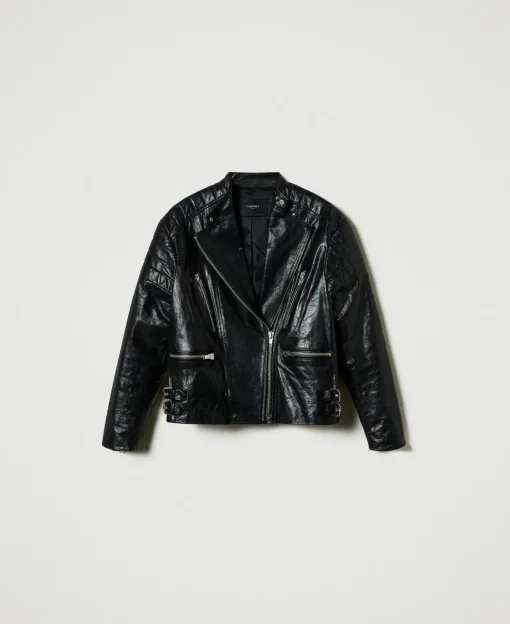 Bikerjacke „Fairfax“ Aus Leder
