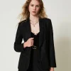 Blazer Aus Makrameespitze