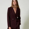 Blazer Mit Lurexkaros