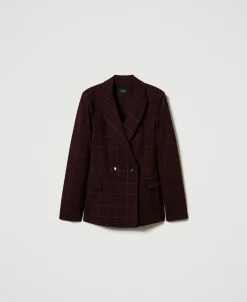 Blazer Mit Lurexkaros