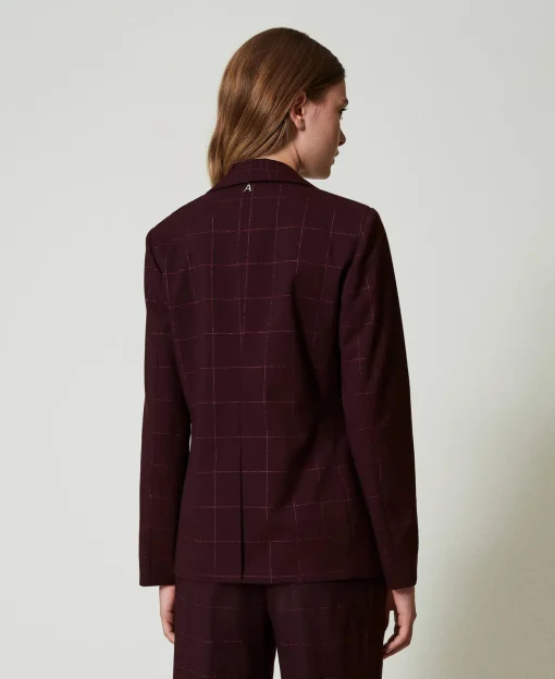 Blazer Mit Lurexkaros