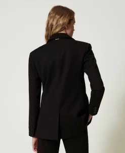 Blazer Mit Strass Im Dégradé