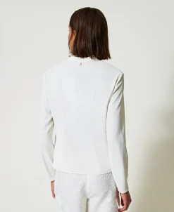 Bluse Aus Recyceltem Crêpe De Chine