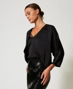 Bolero Aus Satin