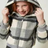 Bomberjacke Aus Kariertem Tuch