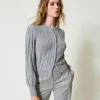 Cardigan Aus Baumwolle Und Kaschmir Mit Logos