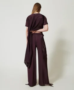 Cargohose Aus Satin