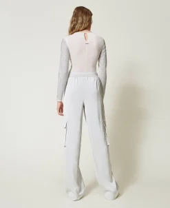 Cargohose Aus Satin