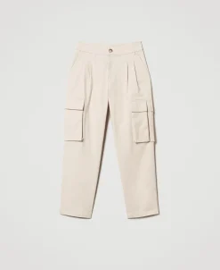 Cargohose Mit Asymmetrischen Taschen