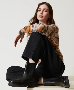 Chelsea-Boot Aus Leder