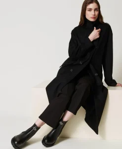 Chelsea-Boot Aus Leder Mit Oval T