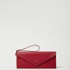 Clutch Aus Leder Mit Logo