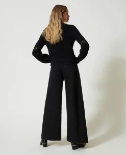 Cropped-Jeans Mit Zwei Knöpfen