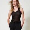 Figurbetontes Stricktop Aus Viskose