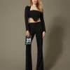 Flare-Hose Aus Serge Aus Wollmischung