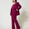Flare-Hose Mit „Oval T“-Kettchen