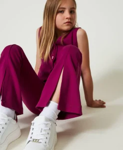 Flare-Hose Mit Schlitz