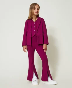 Flare-Hose Mit Schlitz