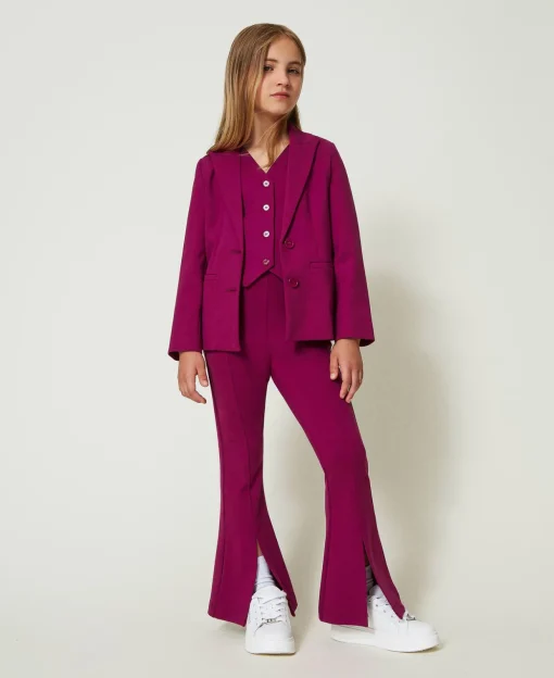 Flare-Hose Mit Schlitz