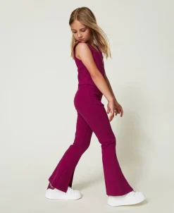 Flare-Hose Mit Schlitz