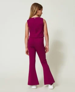 Flare-Hose Mit Schlitz