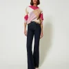 Flare-Jeans Mit Fünf Taschen