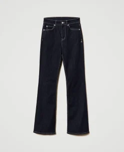 Flare-Jeans Mit Fünf Taschen