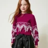 Flare-Shorts Mit Nieten