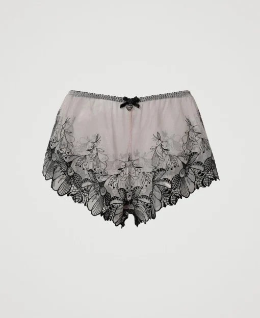 French Knickers Aus Besticktem Tüll