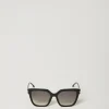 Geometrische Sonnenbrille Mit Logo